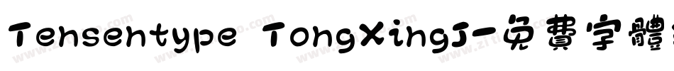 Tensentype TongXingJ字体转换